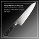 Japanese Chef Knife Premium Molybdenum Stainless Steel Gyuto 9.5-Inch (240Mm)