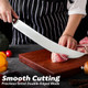 Brisket Knife 12 Inch Carving Knife Razor Sharp Slicing Carving Knife 7 Inch Stainless Steel Japanese Chef Knife Full Tang Chefs Knife Hand Forged Japanese Knives For Thanksgiving s