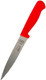 Parve Green Kitchen Knife – 6” Serrated Steak And Vegetable Knife - Razor Sharp. Pointed Tip - Color Coded Kitchen Tools