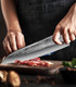 Tombro High Carbon Steel Gyuto Japanese Kitchen Knifehand Forged Chefs Knives With Rosewood Handle For Meat Vegetables Cutting In Home And Restaurant