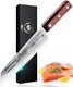 Tombro Chef Knife 8.15" Forged Bunka Sashimi Knife High Carbon Steel Kiritsuke Kitchen Knife With Octagonal Wooden Handle Professional For Cooking In Kitchen Restaurant