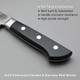 Tonma Japanese Chef Knife Made In Japan 8.2 Inch Full Tang Traditional Handcrafted Stainless Steel Kitchen Knife Professional Classic Gyuto For Giving Razor-Sharp & Highly Durable