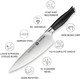 Toosharp Chef Knife 8 Inch/Pro Kitchen Knife 8-Inch Chef'S Knife Made Of German High Carbon Stainless Steel Ergonomic Vg10 Handle Ultra Sharp/The Best Cooking Knife For Kitchen & Restaurant
