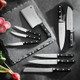 Tramontina Pro Series 4 Piece Forged 5 Inch Serrated Steak Knife Set