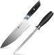 Tuo 8 Inch Chef Knife And 8 Inch Honing Rod Set