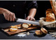 Tuo Bread Knife 9 Inch Razor Sharp Serrated Slicing Knife High Carbon German Stainless Steel Kitchen Cutlery Pakkawood Handle Luxurious Box Included - Fiery Phoenix Series