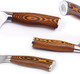 Tuo Bread Knife 9 Inch Razor Sharp Serrated Slicing Knife High Carbon German Stainless Steel Kitchen Cutlery Pakkawood Handle Luxurious Box Included - Fiery Phoenix Series
