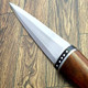 Kz-15 Handmade D2 Dagger Knife Hunting Knife Fixed Blade Knife With Sheath 13.0 Inches
