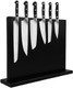 Unihrpa Magnetic Knife Holder Black Acacia Wooden Double Sided Magnetic Knife Block Magnetic Universal Stands With Strong Enhanced Magnets Knife Strip 16 X 12 In Knife Display Rack For Kitchen