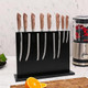 Unihrpa Magnetic Knife Holder Black Acacia Wooden Double Sided Magnetic Knife Block Magnetic Universal Stands With Strong Enhanced Magnets Knife Strip 16 X 12 In Knife Display Rack For Kitchen Unihrpa Magnetic Knife Holder Black Acacia Wooden Double Sided Magnetic Knife Block Magnetic Universal Stands With Strong Enhanced Magnets Knife Strip 16 X 12 In Knife Display Rack For Kitchen