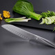 Chroma P21 Santoku Knife Type 301 Designed By F.A. Porsche 7.25" Kitchen Chef Knife Japanese 301 Steel Ergonomic Handle Ultra Sharp Chopping Cutting Slicing Premium Box Hostess Cooking s