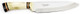 Zakharov Handmade Stainless Steel Knives – Chef Meat & Butcher Blades Wooden/Bone Handles – Ideal For Cutting & Slicing Box Included Made In Brazil (Bone Handle 8 Inches)