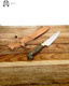 Grill Steak Knife Argentina Gaucho Collection Professional Quality Stainless Steel Handmade Guayubira Hardwood Bronze Handle Blade: 22Cm (8.6In) Total: 35Cm (13.7In)