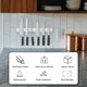 Premium 16-Inch Wall & Fridge Knife Holder - Powerful Magnetic Strip For Kitchen Organization