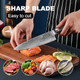 Chef Knife 8 Inch Professional Handmade Damascus Chef Knife 67 Layers Damascus Steel Kitchen Knife Professional Japanese Chef Knife Ergonomic Pakka Wood Handle With Box