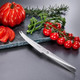 Chroma P10 Tomato Knife 5" Razor Sharp Professional Chefs Knife Serrated Japanese 301 Steel Precision Multipurpose Kitchen Knife Fruit & Vegetables Home Chefs Premium Box Hostess Cooking s