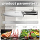 Wangmazi Chef Knife 7 Inch High Carbon Stainless Steel Sharp Kitchen Knife With Ergonomic Handle Box For Family