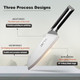 Wangmazi Chef Knife 7 Inch High Carbon Stainless Steel Sharp Kitchen Knife With Ergonomic Handle Box For Family