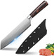 Chef Knife 8-Inch Kitchen Chef'S Knife Ergonomic Log Handle Made Of German High-Carbon Stainless Steel Protective Sheath Attached Chef Knife 8-Inch Kitchen Chef'S Knife Ergonomic Log Handle Made Of German High-Carbon Stainless Steel Protective Sheath Attached