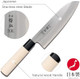 Tetsuhiro 7-Inch Santoku Knife – Japanese Stainless Steel Kitchen Knife – Sharp Chef Knife With Natural Wood Handle – Easy To Use For Everyday Cooking