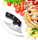 Multipurpose Alaskan Ulu Knife Vegetable Chopper And Herb/Meat Mincer Sharp Slicer D2 Steel Blade Mezzaluna Pizza Cutter Great For Anyone Who Loves To Cook