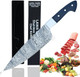 Lawa Chef Knife 8 Inch Ultra Sharp Premium Japanese Chef'S Knives Damascus Stainless Steel Knife - Kitchen Knife For Vegetables And Meat With Box