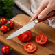 Laser Damascus 5-Inch Utility Knife – Precision Stainless Steel Blade For Versatile Everyday Kitchen Tasks