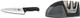 Victorinox Fibrox Pro Knife 8-Inch Chef'S Ffp 8 Inch Black & Kitcheniq 50009 Edge Grip 2-Stage Knife Sharpener Black