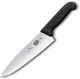 Victorinox Fibrox Pro Knife 8-Inch Chef'S Ffp 8 Inch Black & Kitcheniq 50009 Edge Grip 2-Stage Knife Sharpener Black