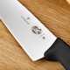 Victorinox Fibrox Pro Knife 8-Inch Chef'S Ffp 8 Inch Black & Kitcheniq 50009 Edge Grip 2-Stage Knife Sharpener Black