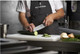 Victorinox Vic-5.2523.17 Fibrox Pro Santoku 7" Granton Blade 1½" Width At Handle Black