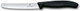 Victorinox 6.7833.6 Swiss Classic Tomato And Table Knife Set For Everyday Family Dining Serrated Blade In Black Set Of 6