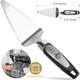 Flatware Pie Server Stainless Steel Cake Pizza Cutter Tart Dessert Slicer (Black) Flatware Pie Server Stainless Steel Cake Pizza Cutter Tart Dessert Slicer (Black)