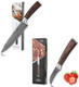 Wakoli Chef Knife 8-Inch & Peeling Knife 2.7-Inch Blade Damascus Knive Made From 67 Layers Damascus Steel With Vg10 Core Sharp Filleting Knofe With Pakkawood Handle Kitchen Knife In Box Wakoli Chef Knife 8-Inch & Peeling Knife 2.7-Inch Blade Damascus Knive Made From 67 Layers Damascus Steel With Vg10 Core Sharp Filleting Knofe With Pakkawood Handle Kitchen Knife In Box