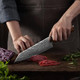 Wakoli Chef Knife 8-Inch & Kiritsuke Knife 8-Inch Blade Damascus Knive Made From 67 Layers Damascus Steel With Vg10 Core Sharp Filleting Knofe With Pakkawood Handle Kitchen Knife In Box