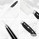 8" Chef Knife - Home Essential Kitchen Knife - All Purpose Razor Sharp German High Carbon Stainless Steel Din1.4116 - Ergonomic Handle & Full Tang Design For Home Chefs - Box