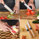 Kitchen Knife Set Of 3 Japanese Knives Set Include Paring Utility Chef Knife With Oak Handle Sharp Stainless Steel Small Knife Set For Kitchen Apartment Dormitory For Men Women (3Pc) Kitchen Knife Set Of 3 Japanese Knives Set Include Paring Utility Chef Knife With Oak Handle Sharp Stainless Steel Small Knife Set For Kitchen Apartment Dormitory For Men Women (3Pc)