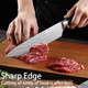Chef Knife 8 Inch - Sharp Kitchen Knife High Carbon Stainless Steel Blade Gyuto Knife Ergonomic Wood Handle Professional Chef’S Knife For Home Kitchen And Restaurant