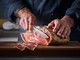 Wüsthof Classic Hollow Edge Carving Knife 8-Inch With Bonus Paring Knives Black (8854)