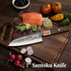 Japan Knife Set High Carbon Steel Japan Nakiri Santoku Knife Set Hand Forged Meat Cleaver Butcher Knife With Accessories For Kitchen Camping Bbq Knives Set With Bag