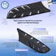Xyj Japanese Santoku Knife Stainless Steel 7 Inch Ultra Sharp Kitchen Knifevegetable Meat Cleaver Cutting Knife With Sleeveergonomic Handleoutdoor Camping Bbq
