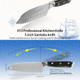 Xyj Damascus Knife5 Inch Japanese Santoku Knifeprofessional Damascus Kitchen Knife With Blade Guards Protectordamascus Vg10 Steel Japanese Chef Knivesmeat Vegetable Knives