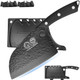 Xyj Hand Forged Serbian Meat Cleaver Chef Knife High Carbon Steel Butcher Knife Full Tang Kitchen Knives For Vegetable Meat Cutting 7 Inch Cooking Knife With Wood Handle Hammer Pattern Xyj Hand Forged Serbian Meat Cleaver Chef Knife High Carbon Steel Butcher Knife Full Tang Kitchen Knives For Vegetable Meat Cutting 7 Inch Cooking Knife With Wood Handle Hammer Pattern