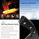 Xyj Hand Forged Serbian Meat Cleaver Chef Knife High Carbon Steel Butcher Knife Full Tang Kitchen Knives For Vegetable Meat Cutting 7 Inch Cooking Knife With Wood Handle Hammer Pattern Xyj Hand Forged Serbian Meat Cleaver Chef Knife High Carbon Steel Butcher Knife Full Tang Kitchen Knives For Vegetable Meat Cutting 7 Inch Cooking Knife With Wood Handle Hammer Pattern