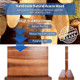 Xyj Knives Set With Magnetic Knife Block Acacia Wood Stainless Steel Professional Chef Knives Set Roll Bag Plastic Sheath
