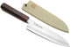 Yoshihiro Vg10 46 Layers Hammered Damascus Santoku Japanese Multipurpose Chef Knife (7"(180Mm) Rosewood Handle)