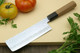 Yoshihiro Vg10 46 Layers Hammered Damascus Nakiri Japanese Vegetable Knife 6.5'' (165Mm) Ambrosia Handle Yoshihiro Vg10 46 Layers Hammered Damascus Nakiri Japanese Vegetable Knife 6.5'' (165Mm) Ambrosia Handle