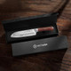 Yotsuba 7 Inch Santoku Knife And Chef’S Knife Kitchen Knife With Wooden Handle For Home Chopping Vegetable And Cooking