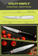 Yousunlong Utility Knife 5 Inch Japanese 67 Layers Hammered Damascus Steel With Natural Leadwood Handle