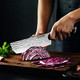 Non-Stick Cleaver Knife 7-Inch Chinese Chef'S Knife For Kitchen High Carbon German Stainless Steel Vegetable Chopping Knife usa Chopper Caidao Ergonomic Handle Boxed (7" Meat Cleaver)